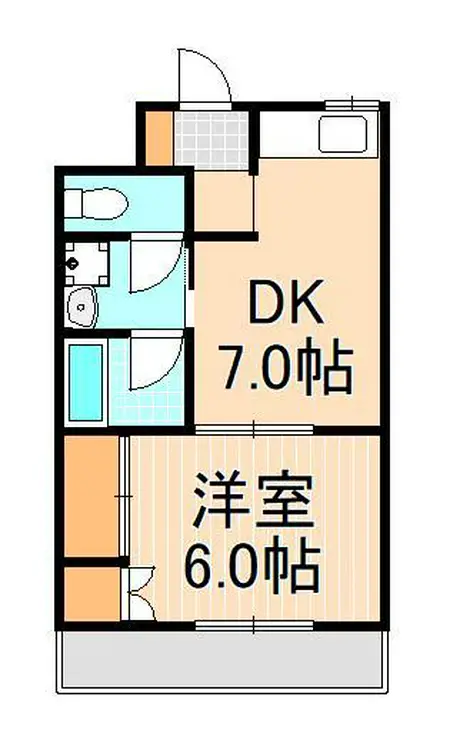 第2エールクレール 5階階 間取り