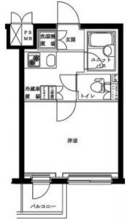 ルーブル本駒込 4階階 間取り