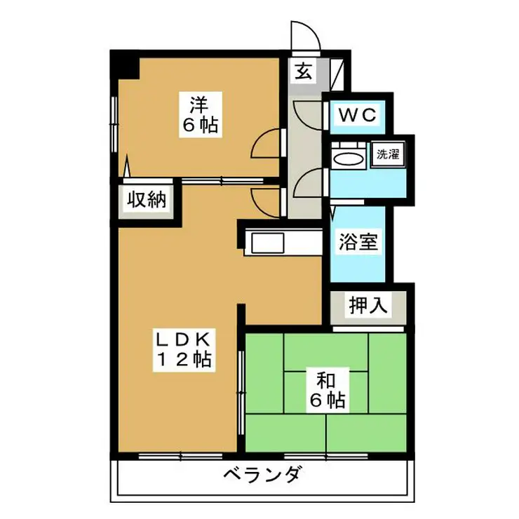 プラチナKODAヒルズ 4階階 間取り