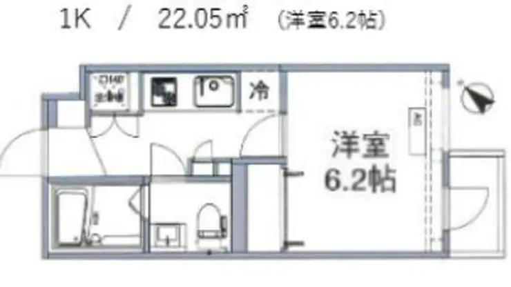 ステージグランデ田園調布アジールコート 1階階 間取り