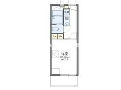 レオパレスプリウス アン(1K/1階)の間取り写真