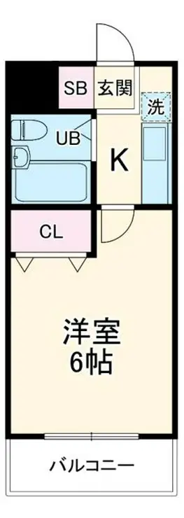 ビッグヴァンステイツ武蔵小杉 1階階 間取り