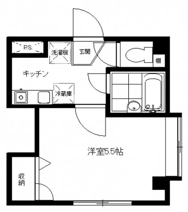 テイル三田 1階階 間取り