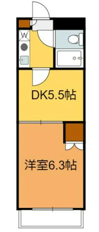 日興パレス登戸 1階階 間取り