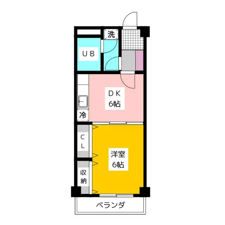 ピオオクト 3階階 間取り