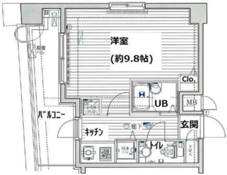 ガラ・ステージ神田神保町 10階階 間取り