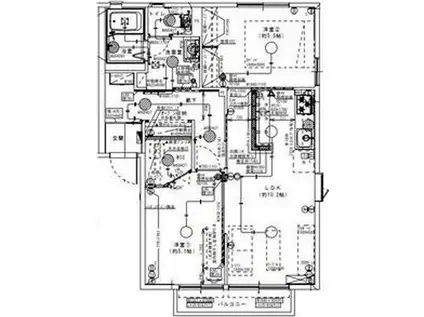 メゾン匠(2LDK/2階)の間取り写真