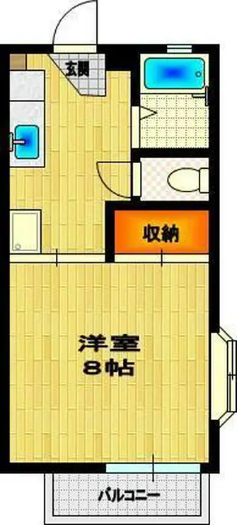 グリーンコート 1階階 間取り
