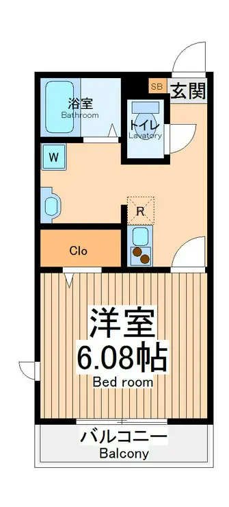 フォレストメゾン府中桜通り 2階階 間取り