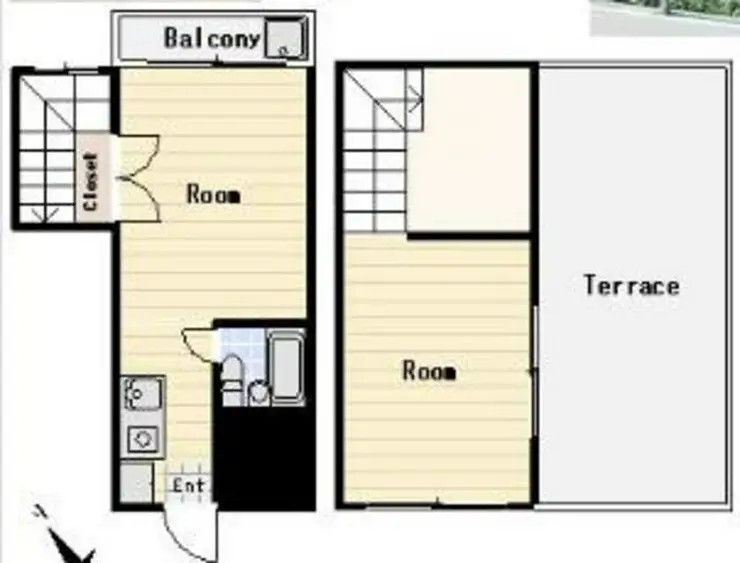 メゾンド中町 3階階 間取り