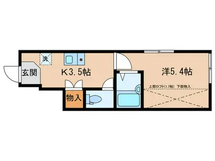 サンコート小金井本町1号館(1K/1階)の間取り写真