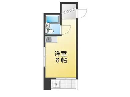 カーサ・ラ・ネージュ(ワンルーム/5階)の間取り写真