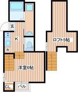 NOBLECOURT(1K/1階)の間取り写真