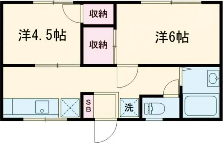 グリーンピア森栄 2階階 間取り