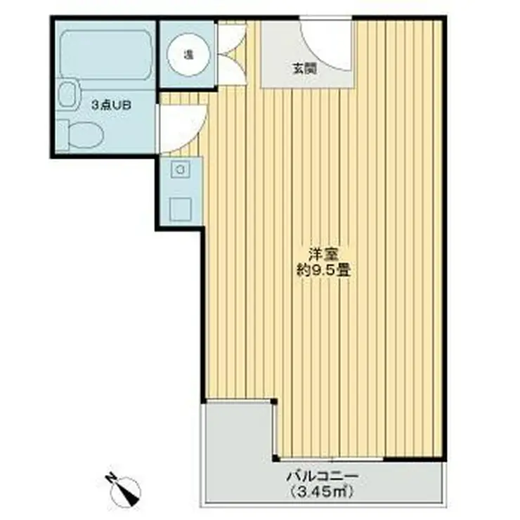 ライオンズマンション池袋 10階階 間取り