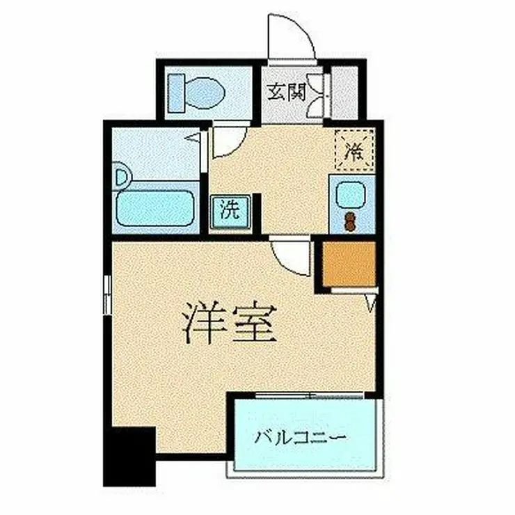 エスコート東大前 6階階 間取り