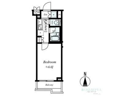 ルーブル練馬沼袋(1K/3階)の間取り写真