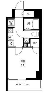 アーバンパークお花茶屋(1K/7階)の間取り写真