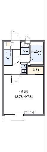 レオパレスアネモス(1K/2階)の間取り写真