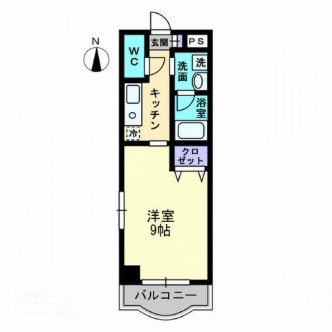 LUMIERE(1K/1階)の間取り写真