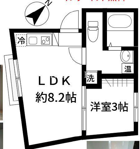 OMOCI DE SENGOKU(1LDK/5階)の間取り写真