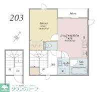 KUKKULA KURIYA(1LDK/1階)の間取り写真