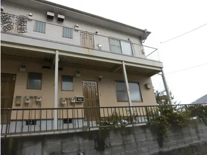 コーポアカシヤA(2K/1階)の外観写真