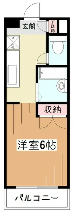 ホワイトミニオン 1階階 間取り