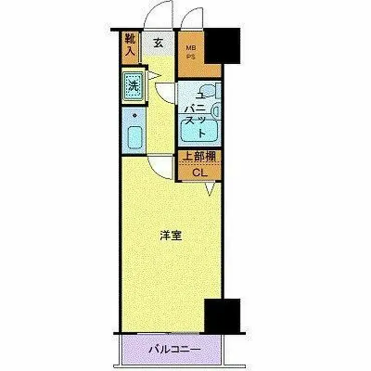 ルイシャトレ恵比寿 7階階 間取り