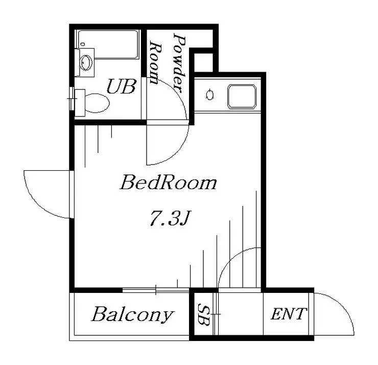 レジデンス西千葉 4階階 間取り