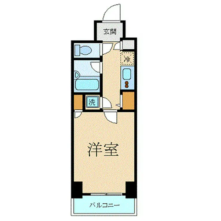 シンシア日本橋兜町 3階階 間取り