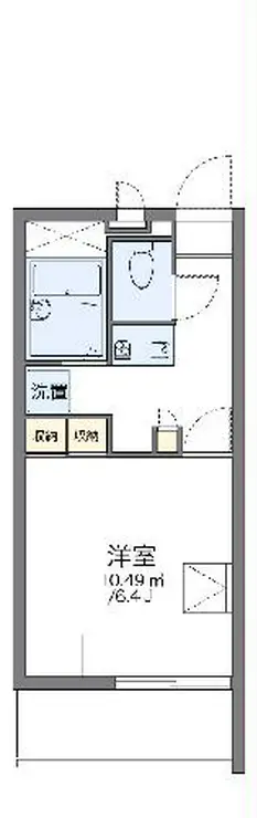 レオパレスJOY 3階階 間取り