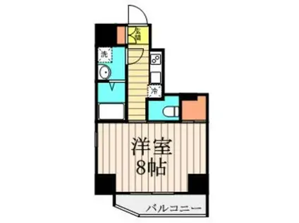 アトレ東葛西(1K/3階)の間取り写真