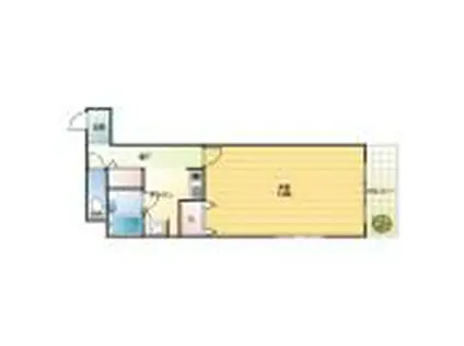 サンビルダ―王子公園(1K/2階)の間取り写真