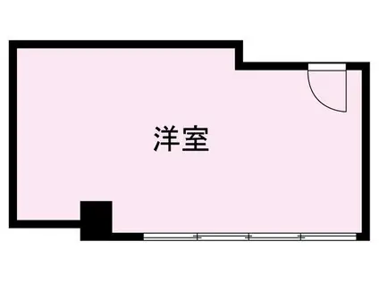 CLASSROOM(ワンルーム/2階)の間取り写真
