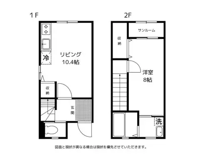 エクセレント12(1LDK/2階)の間取り写真