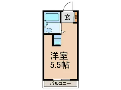サンライフ中板橋(ワンルーム/3階)の間取り写真