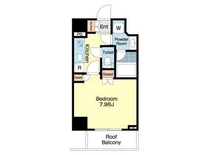 MI7 与野西口駅前(1K/2階)の間取り写真