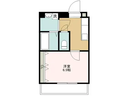 協和大手町.BLD(1K/3階)の間取り写真