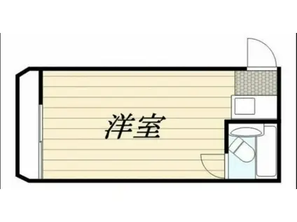 メゾン・ド・吉祥寺(ワンルーム/1階)の間取り写真