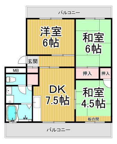 小中島団地3号棟