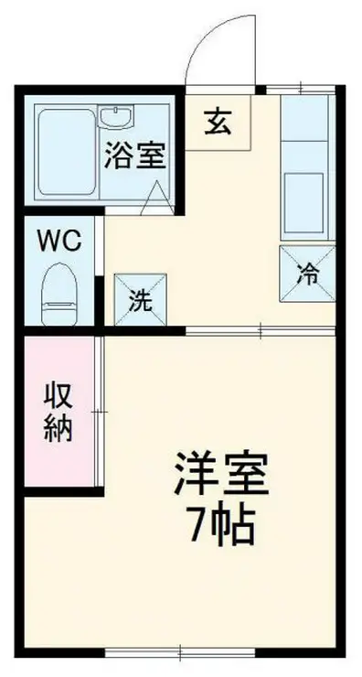 TAP安藤7 2階階 間取り