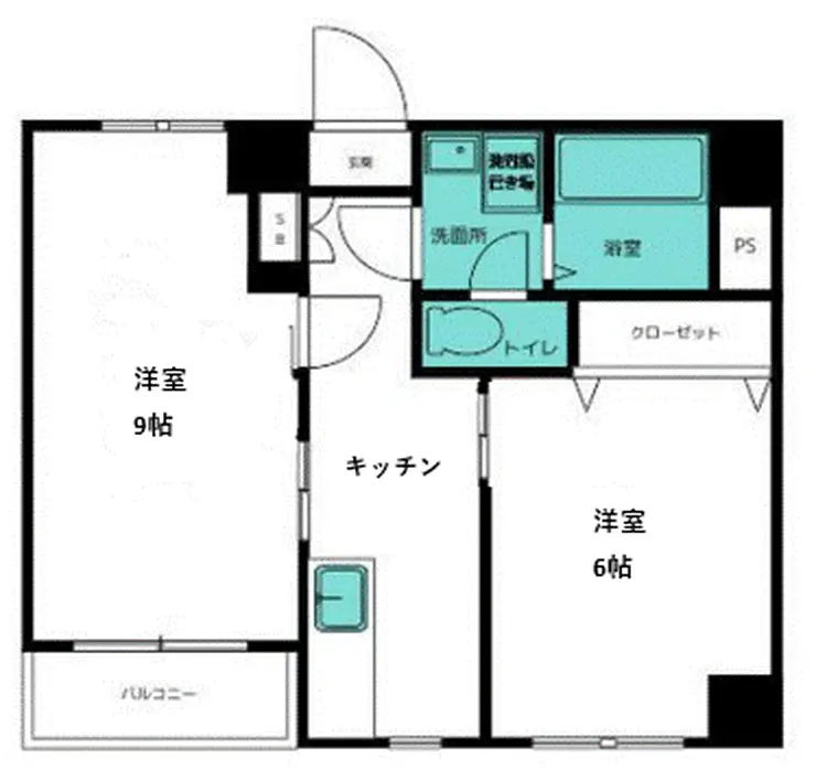 ハイライフ恵比寿 3階階 間取り