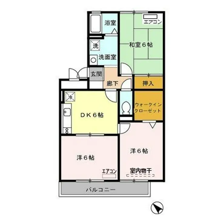 シャネル I &S 1階階 間取り