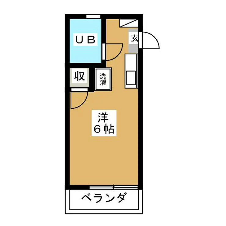 レガートハウス 1階階 間取り