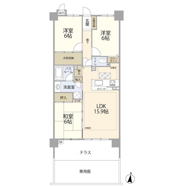 ライオンズマンション比良第3