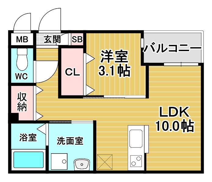 リアコート北田辺II