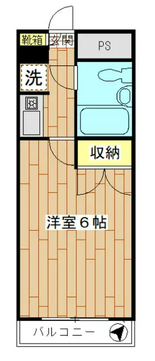 ジョイフル志村坂上 3階階 間取り