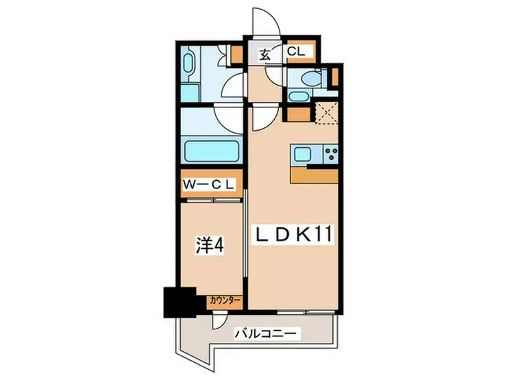 イトーピア目白カレン 4階階 間取り