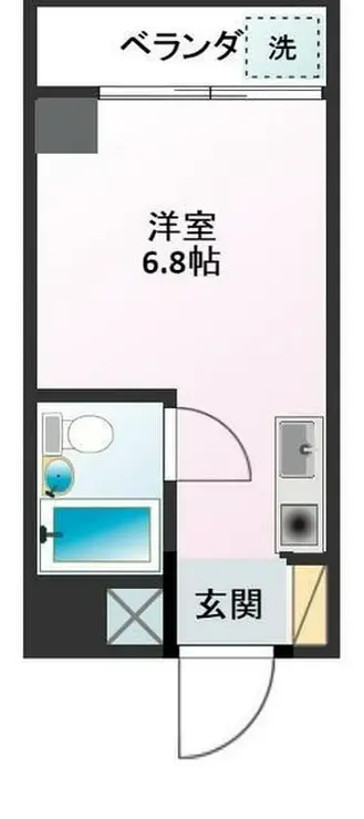 セントヒルズ白山 8階階 間取り